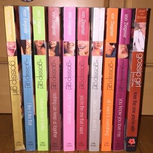 Gossip Girl Series. 10 books.
